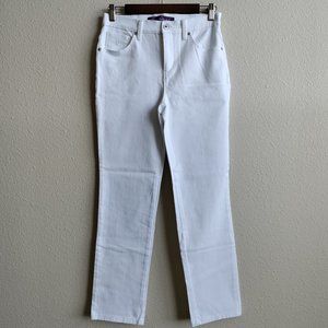 Gloria Vanderbilt Amanda Jeans White Size 4P